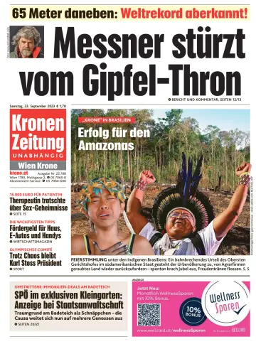Kronen Zeitung - 23 Sep 2023