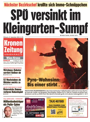 Kronen Zeitung - 27 Sep 2023