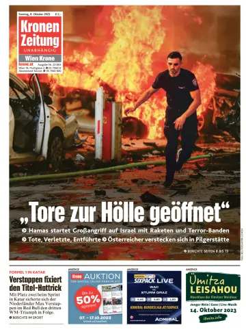 Kronen Zeitung - 8 Oct 2023