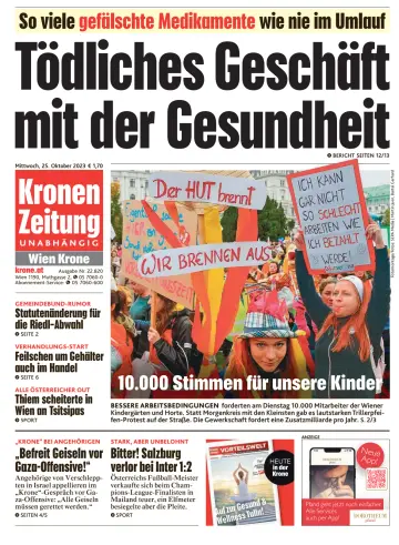Kronen Zeitung - 25 Oct 2023