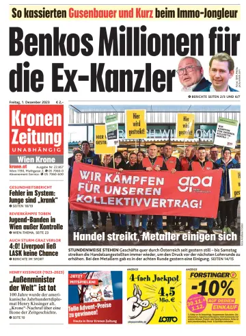 Kronen Zeitung - 1 Dec 2023
