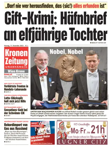 Kronen Zeitung - 11 Dec 2023