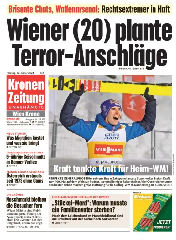 Kronen Zeitung - 22 Jan 2024