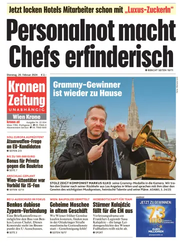 Kronen Zeitung - 20 Feb 2024