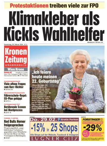 Kronen Zeitung - 29 Feb 2024