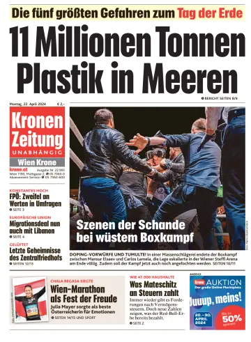 Kronen Zeitung - 22 4月 2024