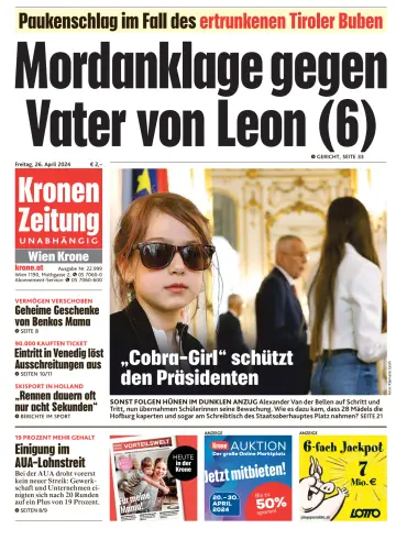 Kronen Zeitung - 26 4월 2024