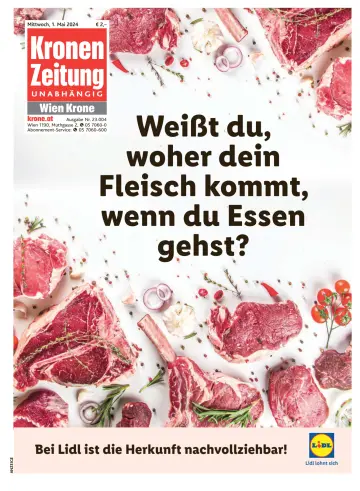 Kronen Zeitung - 01 mai 2024