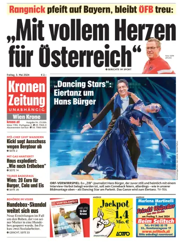 Kronen Zeitung - 3 May 2024