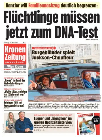 Kronen Zeitung - 05 五月 2024