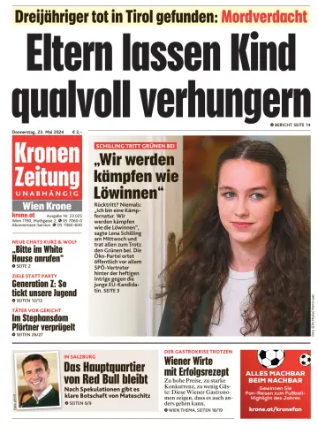Kronen Zeitung - 23 May 2024