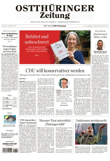 Ostthüringer Zeitung (Gera) - 12 Dec 2023