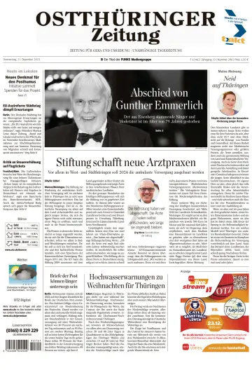 Ostthüringer Zeitung (Gera) - 21 Dec 2023