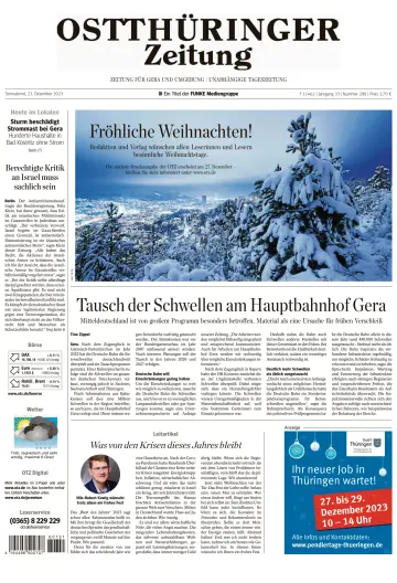Ostthüringer Zeitung (Gera) - 23 Dec 2023