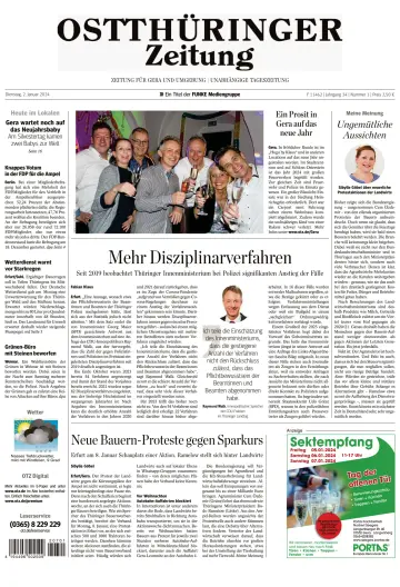 Ostthüringer Zeitung (Gera) - 2 Jan 2024