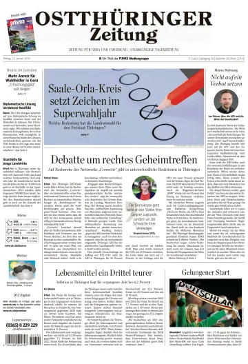 Ostthüringer Zeitung (Gera) - 12 Jan 2024
