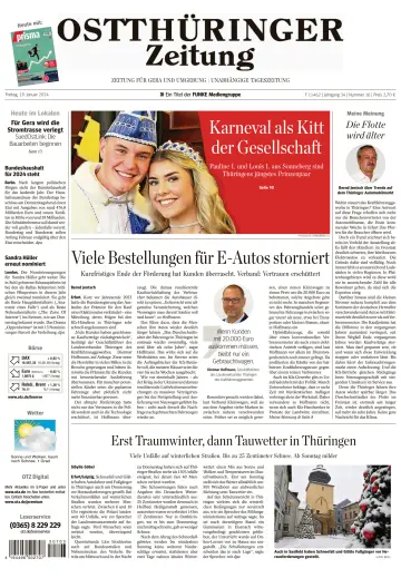 Ostthüringer Zeitung (Gera) - 19 Jan 2024