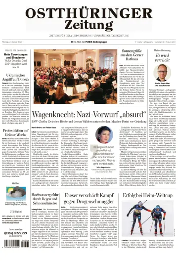 Ostthüringer Zeitung (Gera) - 22 Jan 2024