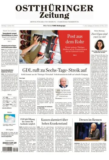 Ostthüringer Zeitung (Gera) - 23 Jan 2024