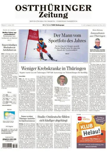 Ostthüringer Zeitung (Gera) - 31 Jan 2024