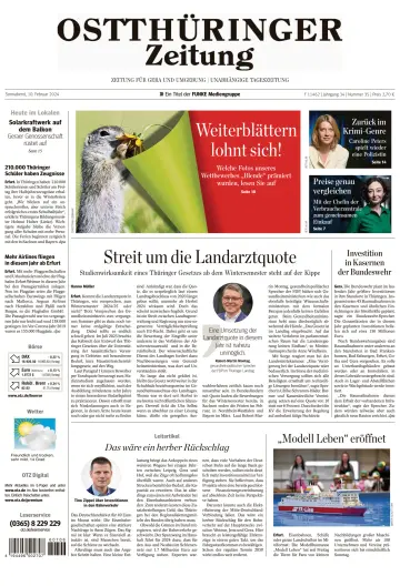 Ostthüringer Zeitung (Gera) - 10 Feb 2024