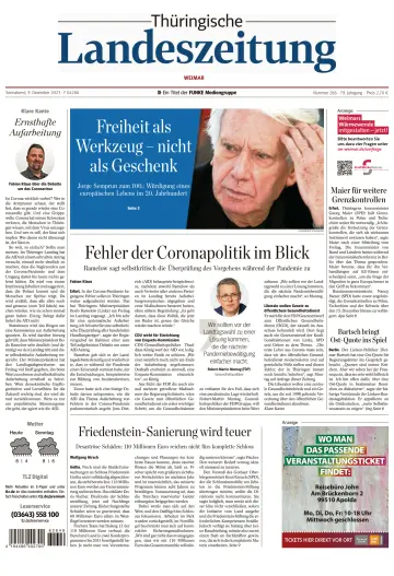 Thüringische Landeszeitung (Weimar) - 9 Dec 2023
