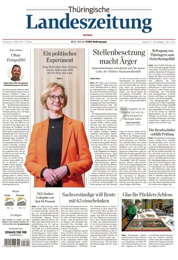 Thüringische Landeszeitung (Weimar) - 2 Mar 2024