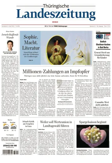 Thüringische Landeszeitung (Weimar) - 06 4월 2024