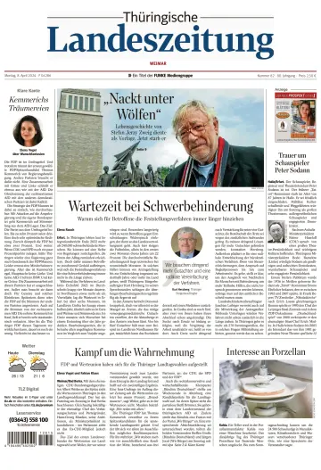 Thüringische Landeszeitung (Weimar) - 08 4月 2024