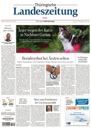 Thüringische Landeszeitung (Weimar) - 10 Apr. 2024