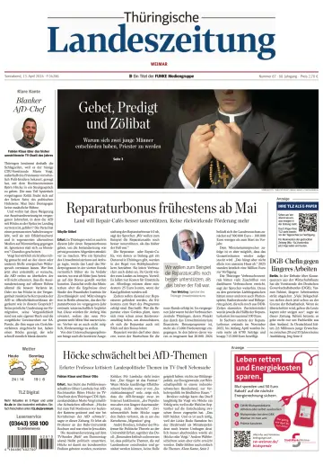Thüringische Landeszeitung (Weimar) - 13 4月 2024