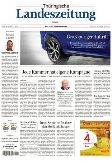 Thüringische Landeszeitung (Weimar) - 26 апр. 2024