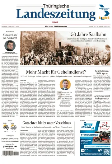 Thüringische Landeszeitung (Weimar) - 2 Bealtaine 2024