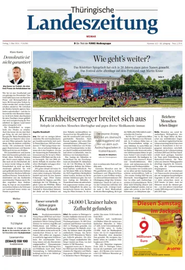 Thüringische Landeszeitung (Weimar) - 3 Ma 2024