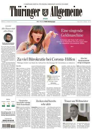 Thüringer Allgemeine (Apolda) - 21 Feb 2024