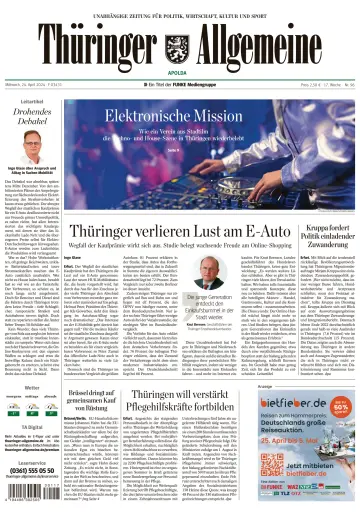 Thüringer Allgemeine (Apolda) - 24 Apr 2024