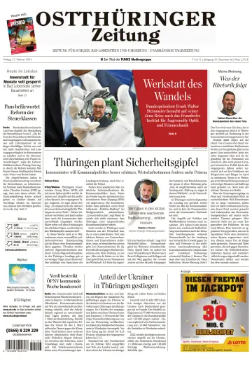 Ostthüringer Zeitung (Bad Lobenstein) - 23 Feb 2024