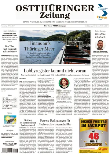 Ostthüringer Zeitung (Bad Lobenstein) - 28 мар. 2024