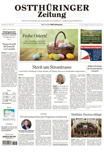 Ostthüringer Zeitung (Bad Lobenstein) - 30 Mar 2024