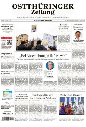 Ostthüringer Zeitung (Greiz) - 5 Feb 2024