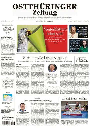 Ostthüringer Zeitung (Greiz) - 10 Feb 2024