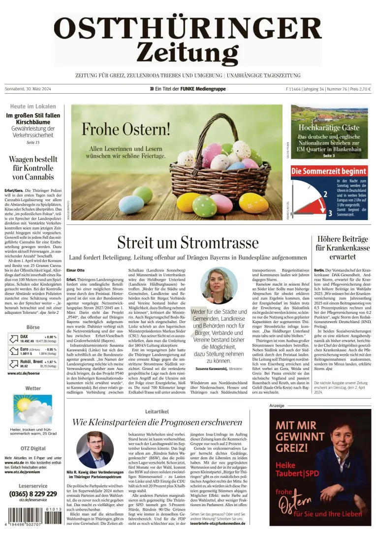 Ostthüringer Zeitung (Greiz)