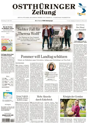 Ostthüringer Zeitung (Greiz) - 18 四月 2024