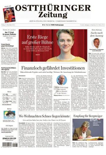 Ostthüringer Zeitung (Jena) - 24 Nov 2023