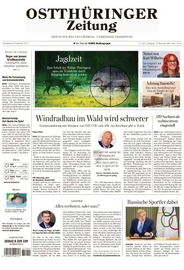 Ostthüringer Zeitung (Jena) - 9 Dec 2023