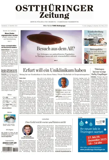 Ostthüringer Zeitung (Jena) - 16 Dec 2023