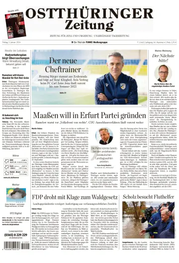 Ostthüringer Zeitung (Jena) - 5 Jan 2024