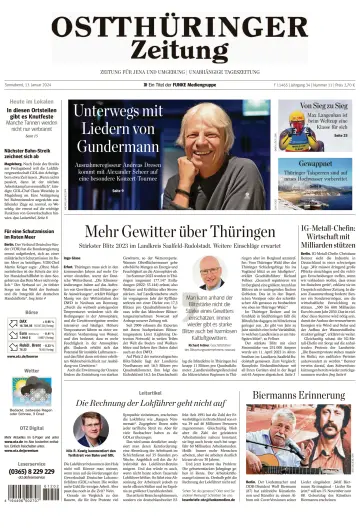 Ostthüringer Zeitung (Jena) - 13 Jan 2024