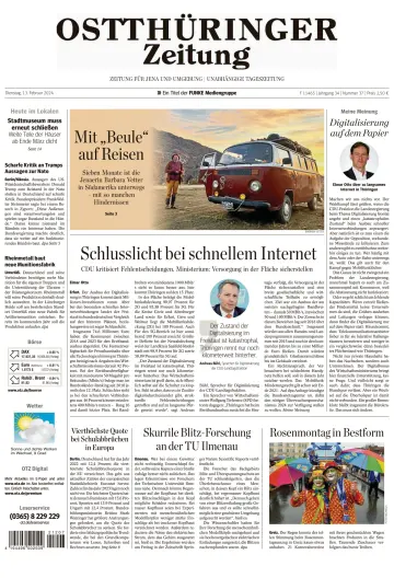 Ostthüringer Zeitung (Jena) - 13 Feb 2024