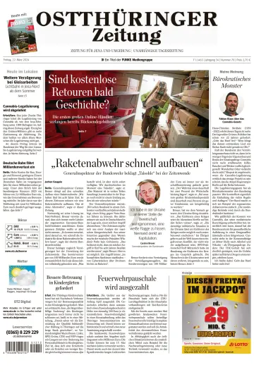 Ostthüringer Zeitung (Jena) - 22 Mar 2024